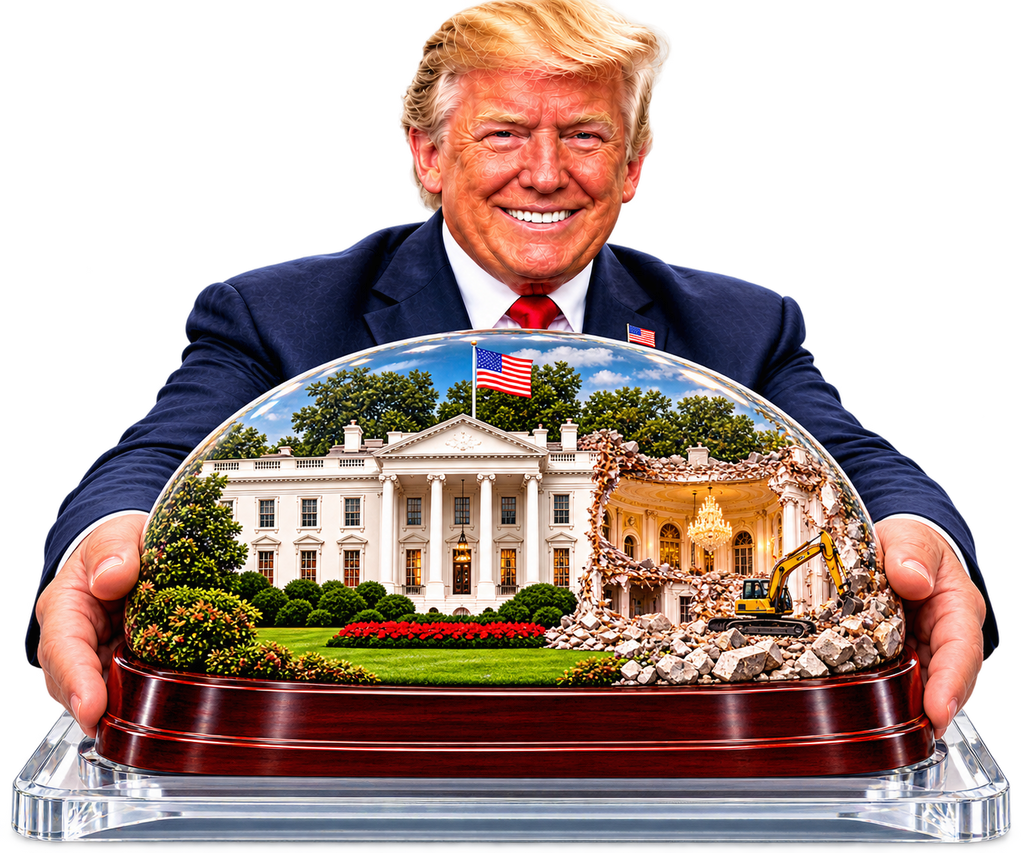 Donald J. Trump White House Pet Rock Collectible